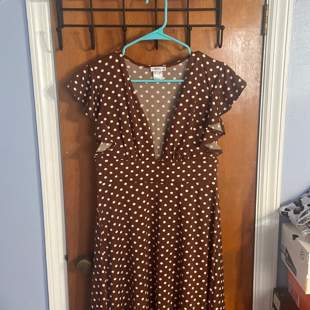 polka dot dress